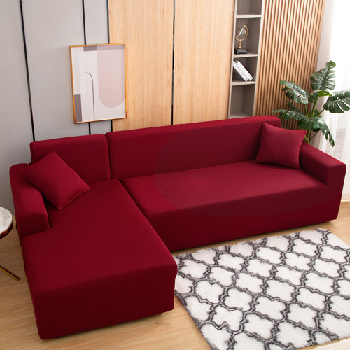 Latitude Run® Stain Proof TCushion Sofa Slipcover Wayfair